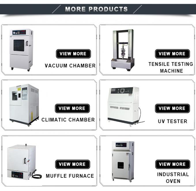 Tester accelerato dello strumento di invecchiamento di ingiallimento di resistenza della lampadina anti 2