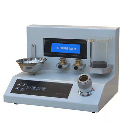 Cotton Micronaire Finesse Tester attrezzature di prova tessile