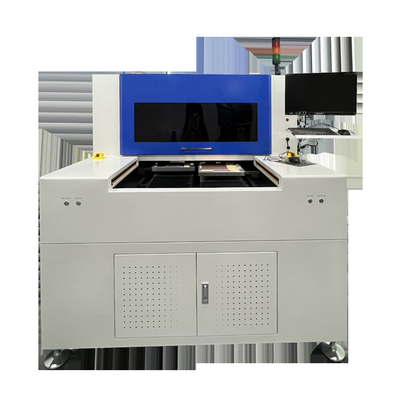 Doppia tagliatrice del PWB del laser FPC della Tabella per il piatto metallifero e non metallifero