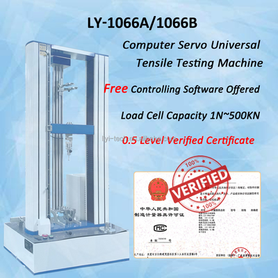 Macchina Universale di Prova da 50kN con Tester Automatico di Trazione per Polimeri di Gomma