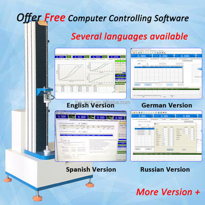 Universal Testing Machine with 220V/380V Voltage 850mm Stroke and 1/250,000 Resolution for Precise Material Testing