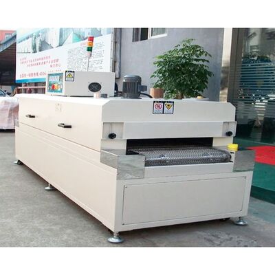 Liyi Tunnel-tipo Continuo Convoglio dell'aria calda Asciugatrice Forno di curaggio Cintura trasportatrice Tipo Forno di tunnel dell'aria calda Forno di asciugatura a infrarossi