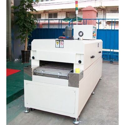 Liyi Tunnel-tipo Continuo Convoglio dell'aria calda Asciugatrice Forno di curaggio Cintura trasportatrice Tipo Forno di tunnel dell'aria calda Forno di asciugatura a infrarossi