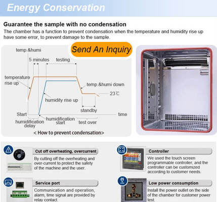 Camera climatica mini LIYI per il controllo di temperatura e umidità, piccola camera di umidità, apparecchiatura per temperatura e umidità, prezzo per uso in laboratorio
