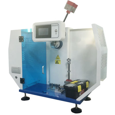 Pietra fusa o tester di plastica duro di impatto di Charpy della tacca della macchina di prove