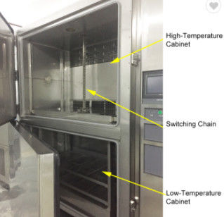 Camera di riciclaggio di impatto di LIYI di scossa termica calda fredda automatica di temperatura